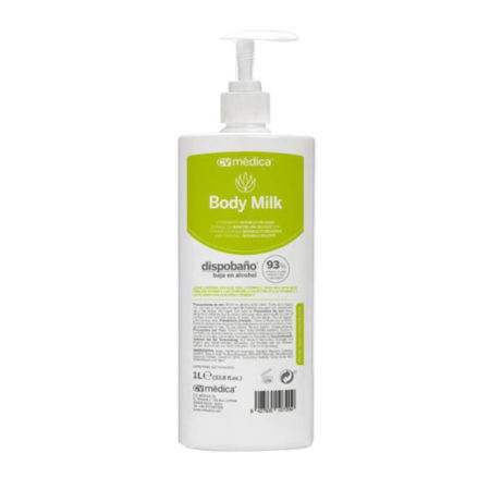 BODY MILK DISPOBAÑO 1 L. (caja 12 uds)